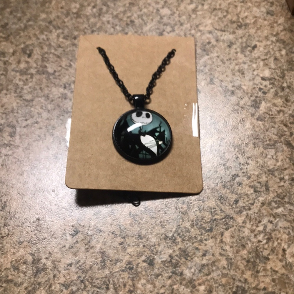 Jack skeleton necklace